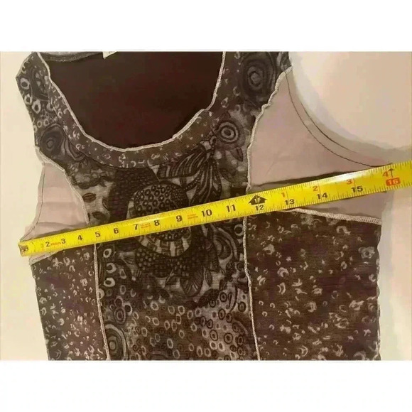 ALEXIS M Steampunk Slip Dress Grunge Hi Low Y2k Retro Layered Mini Cocktail VTG - Picture 5 of 13